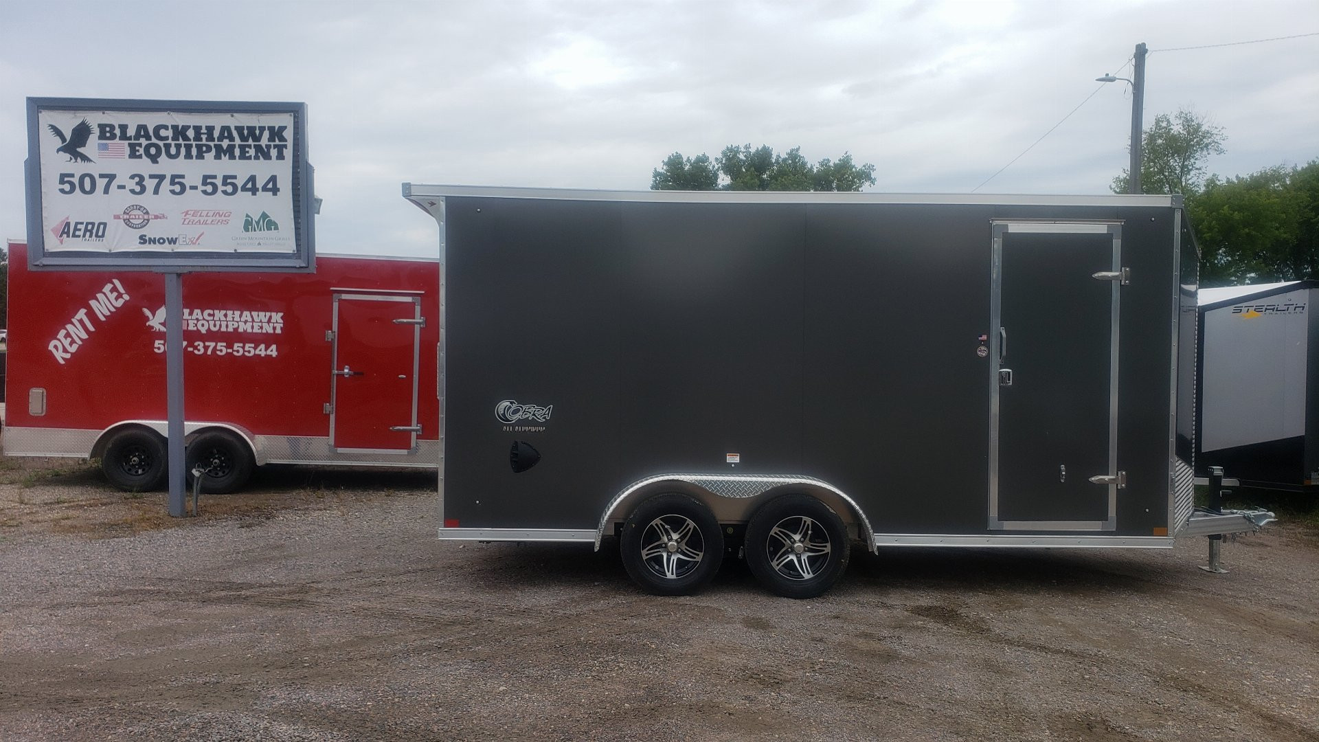 New 2025 Stealth Trailers Cobra 7.5x16 Enclosed Cargo / Enclosed Trailer