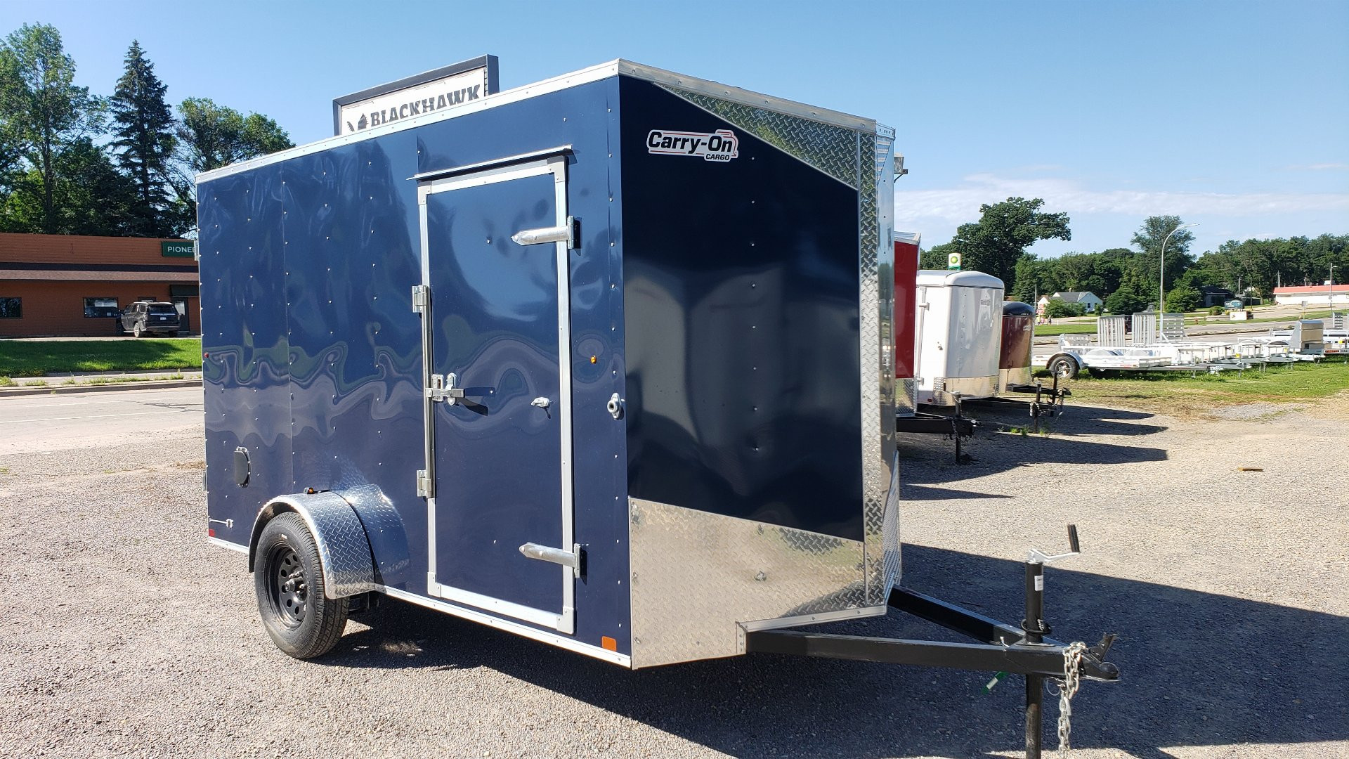 New 2024 CARRY-ON 6X12 Enclosed Trailer Cargo BARN DOORS