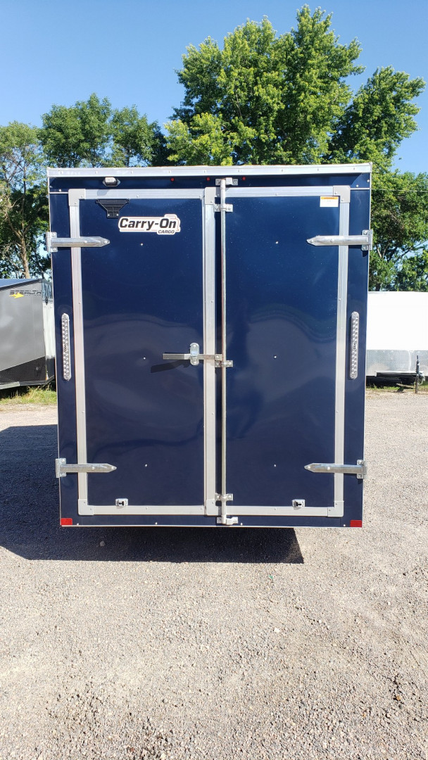 New 2024 CARRY-ON 6X12 Enclosed Trailer Cargo BARN DOORS