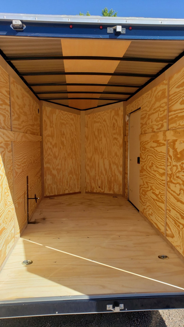 New 2024 CARRY-ON 6X12 Enclosed Trailer Cargo BARN DOORS
