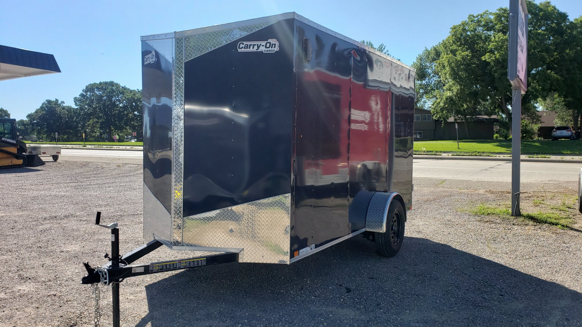 New 2024 CARRY-ON 6X12 Enclosed Trailer Cargo BARN DOORS