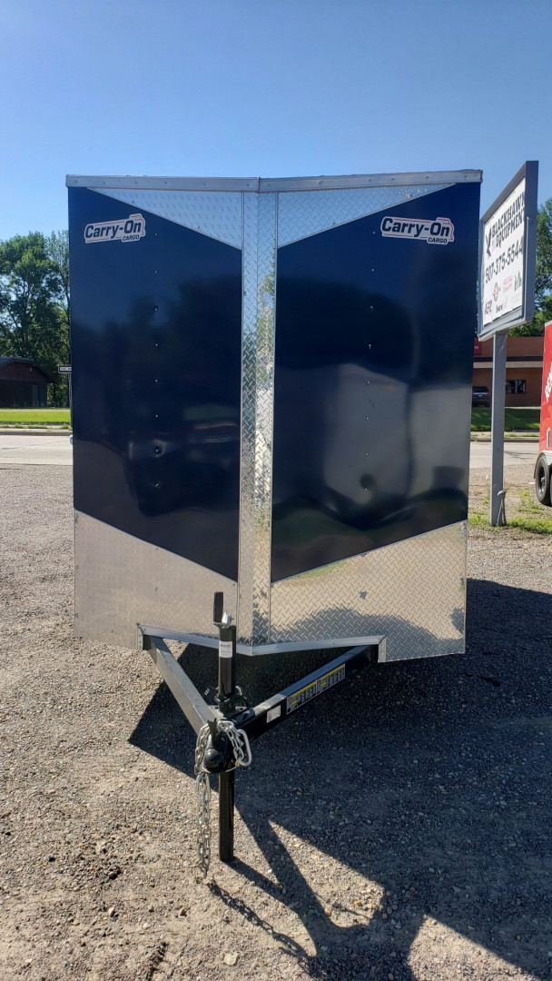 New 2024 CARRY-ON 6X12 Enclosed Trailer Cargo BARN DOORS