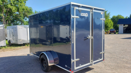 New 2024 CARRY-ON 6X12 Enclosed Trailer Cargo BARN DOORS
