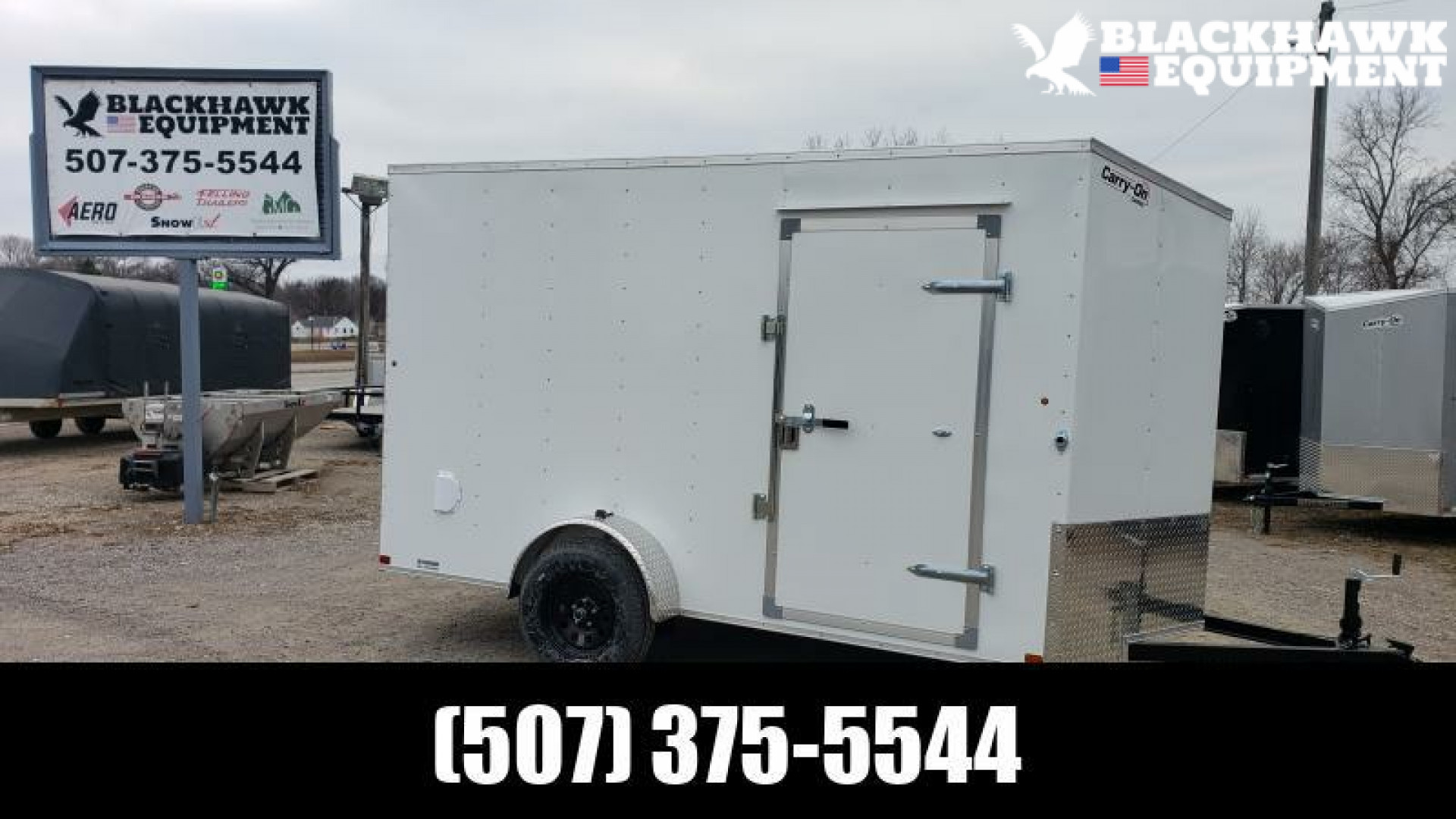 New 2024 Carry-On 6X12 Enclosed Cargo / Enclosed Trailer