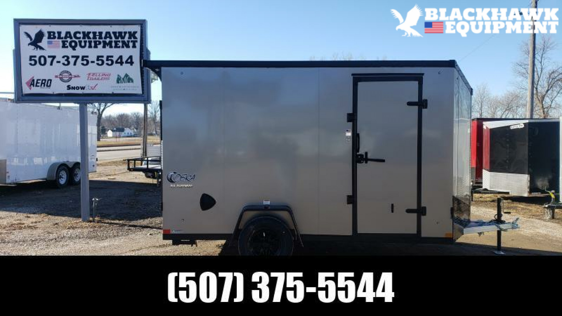 New 2025 STEALTH TRAILERS 6x12 Stealth Cobra Aluminum Enclosed Cargo / Enclosed Trailer