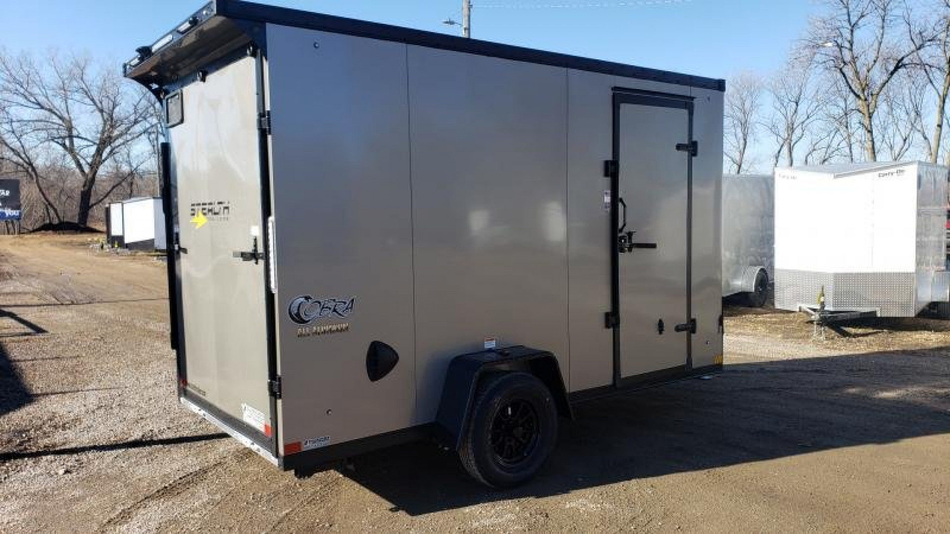 New 2025 STEALTH TRAILERS 6x12 Stealth Cobra Aluminum Enclosed Cargo / Enclosed Trailer