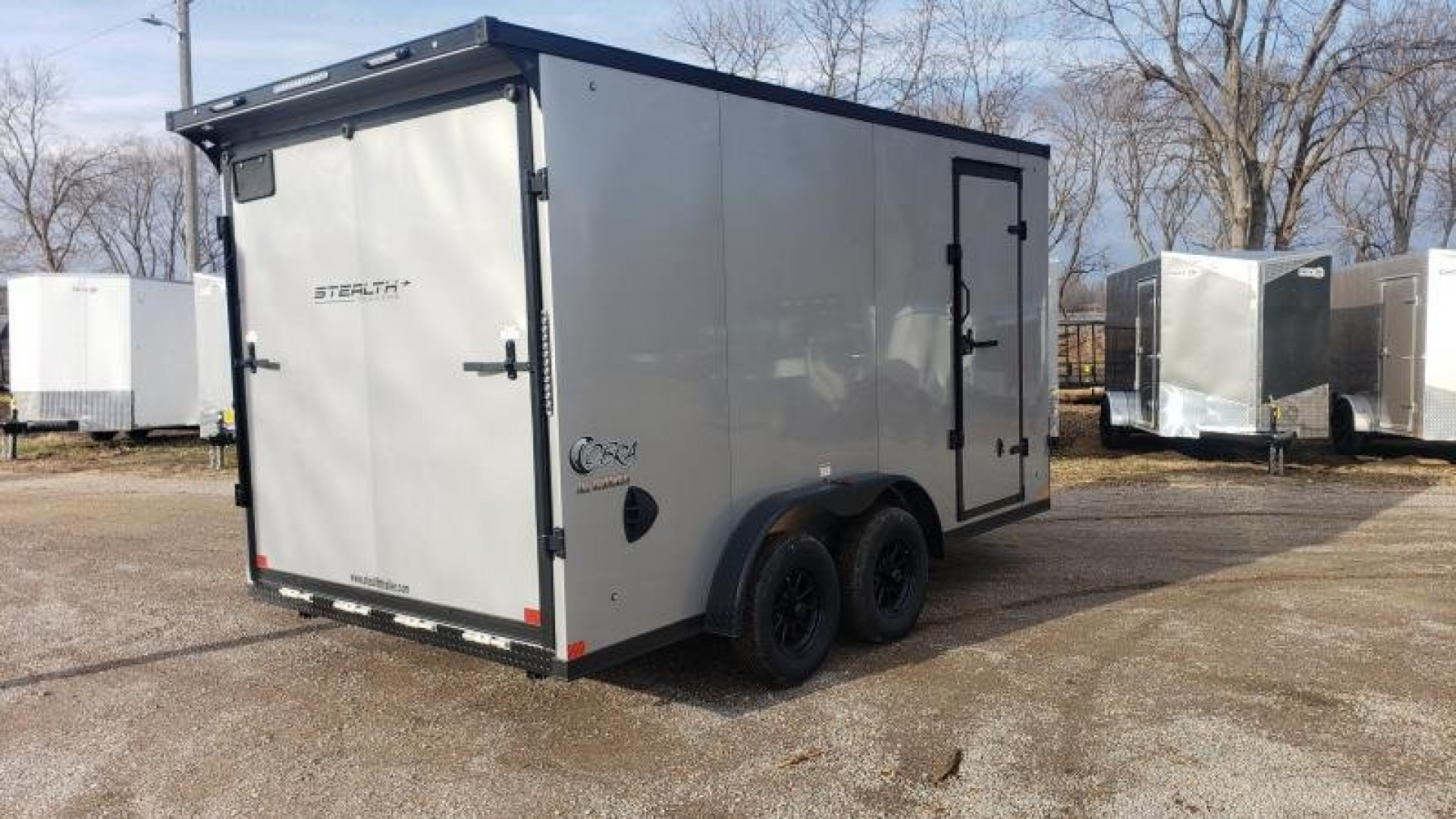 New 2025 STEALTH TRAILERS 7.5x14 All Aluminum Enclosed Trailer Cargo ...