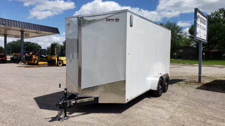 New 2024 CARRY-ON 7X16 Enclosed Cargo / Enclosed Trailer