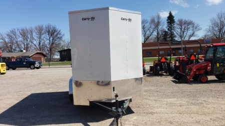 New 2024 CARRY-ON 6x12 Enclosed dual axle 7k Cargo / Enclosed Trailer