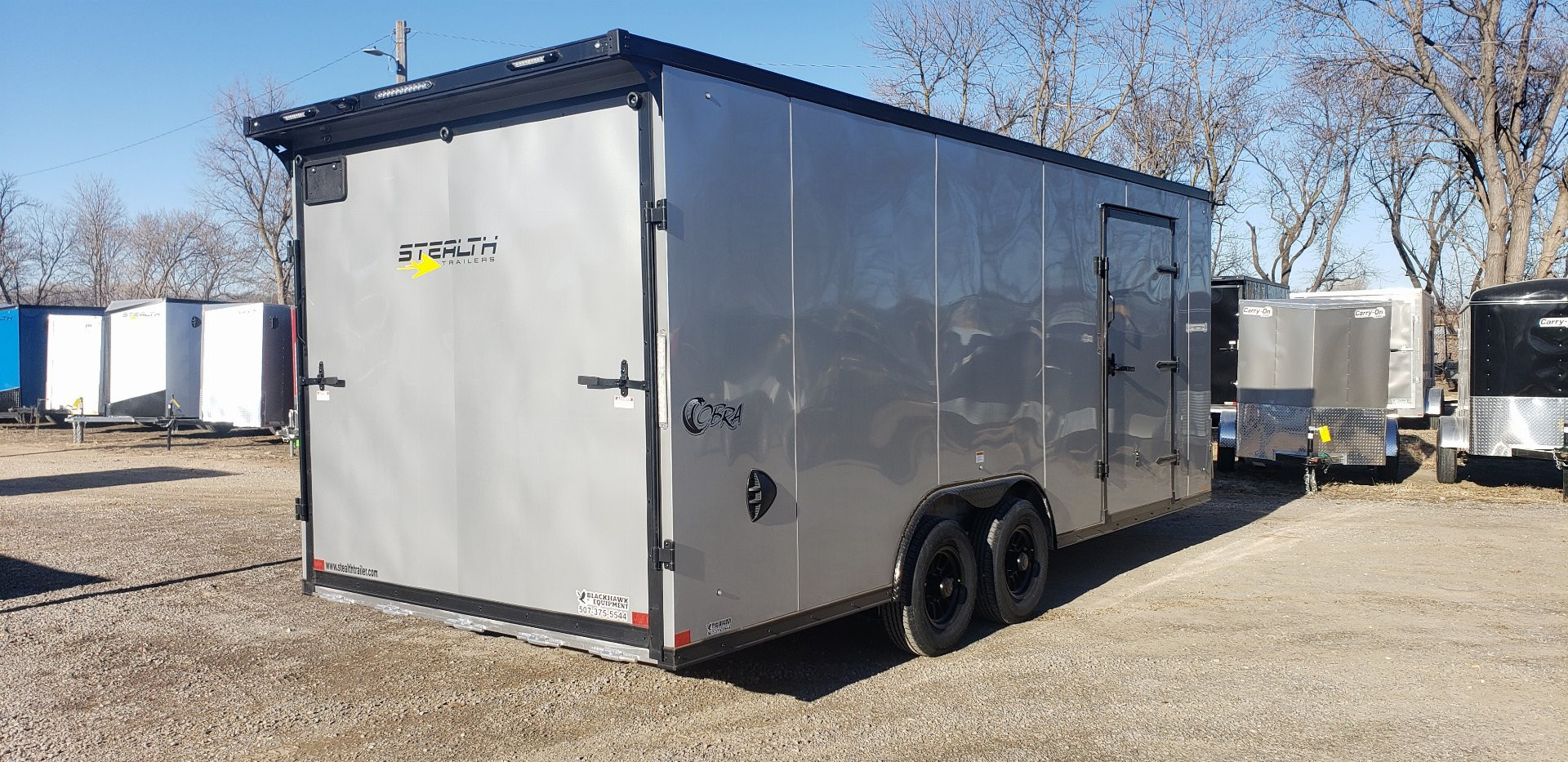 New 2025 STEALTH TRAILERS 8.5x20 All Aluminum Enclosed Trailer Cargo / Enclosed Trailer