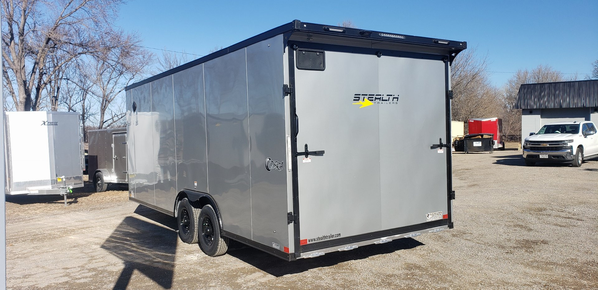 New 2025 STEALTH TRAILERS 8.5x20 All Aluminum Enclosed Trailer Cargo / Enclosed Trailer