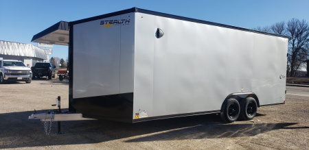 New 2025 STEALTH TRAILERS 8.5x20 All Aluminum Enclosed Trailer Cargo / Enclosed Trailer