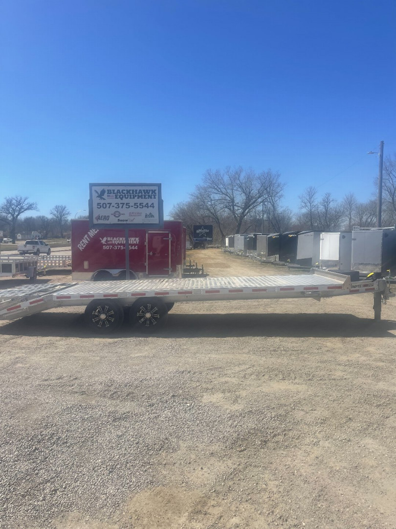 New 2024 TIMPTE 1424 8.5x24 Aluminum Deck Over Trailer