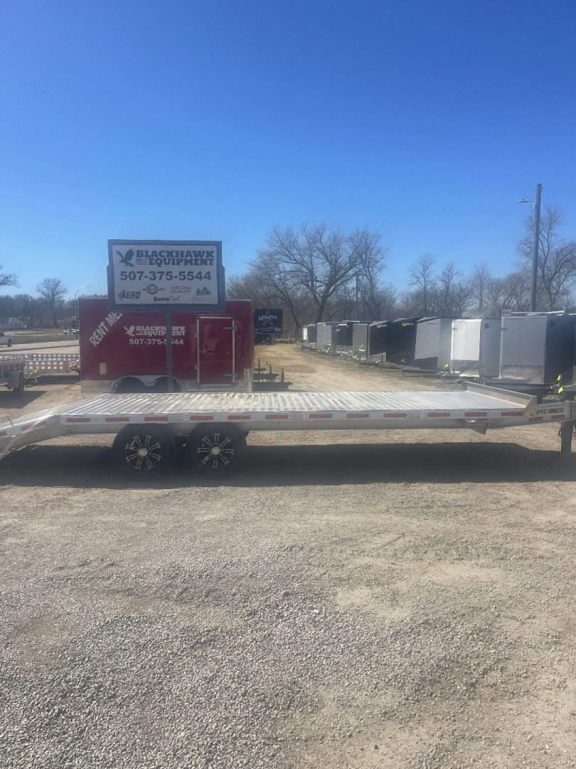 New 2024 TIMPTE 1424 8.5x24 Aluminum Deck Over Trailer
