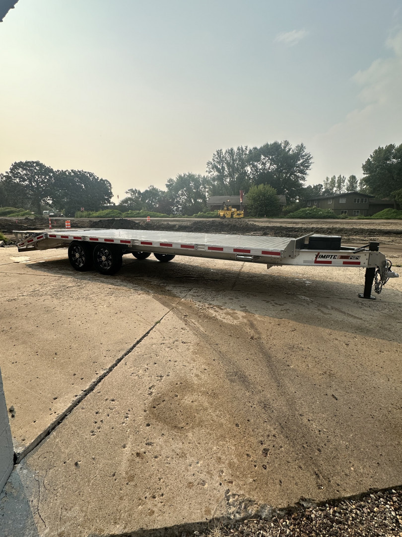 New TIMPTE 1424 8.5x24 Aluminum Deck Over Trailer