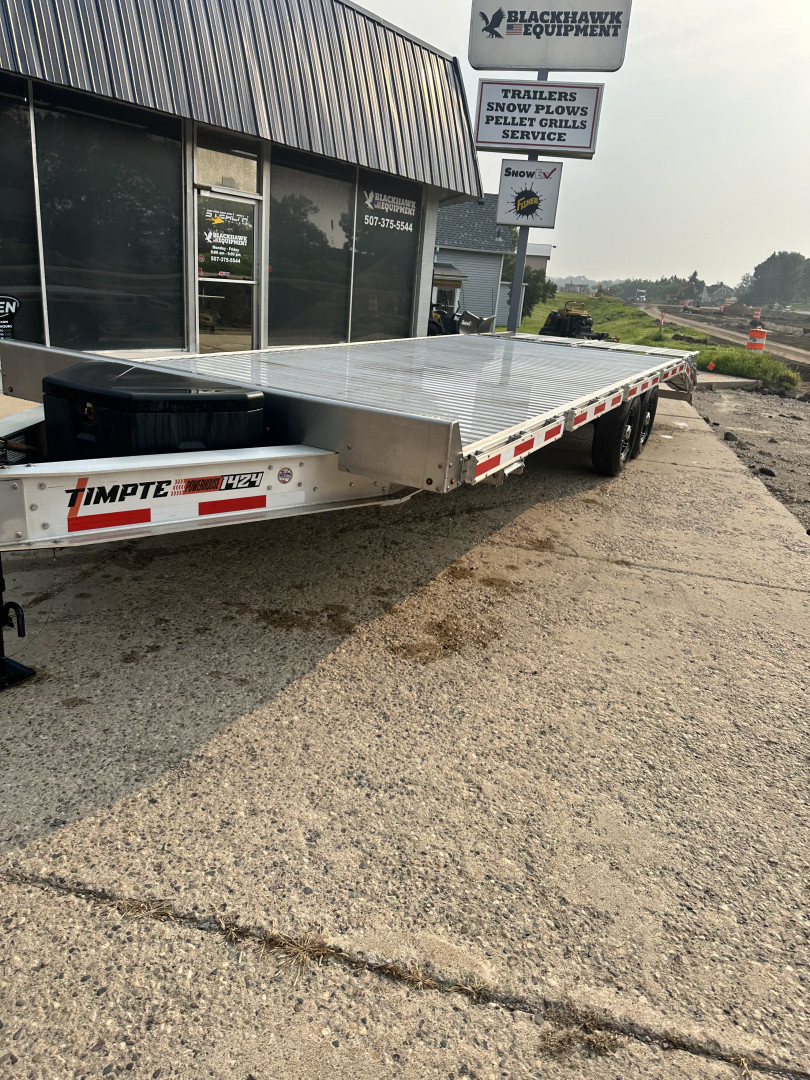 New TIMPTE 1424 8.5x24 Aluminum Deck Over Trailer