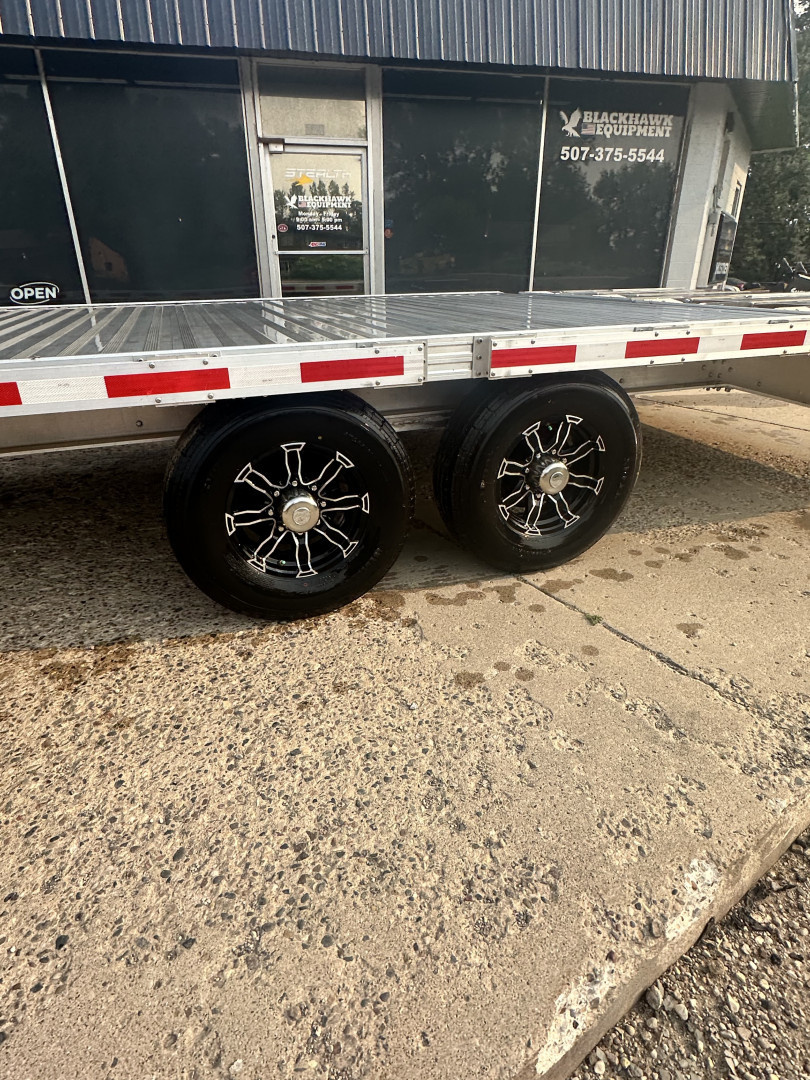 New TIMPTE 1424 8.5x24 Aluminum Deck Over Trailer