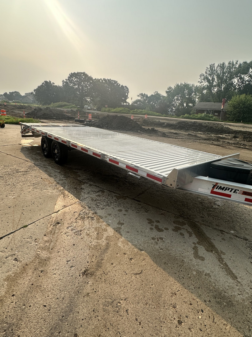 New TIMPTE 1424 8.5x24 Aluminum Deck Over Trailer