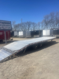 New 2024 TIMPTE 1424 8.5x24 Aluminum Deck Over Trailer