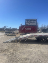 New 2024 TIMPTE 1424 8.5x24 Aluminum Deck Over Trailer