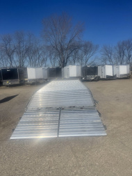 New 2024 TIMPTE 1424 8.5x24 Aluminum Deck Over Trailer