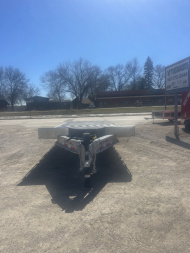 New 2024 TIMPTE 1424 8.5x24 Aluminum Deck Over Trailer
