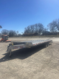 New 2024 TIMPTE 1424 8.5x24 Aluminum Deck Over Trailer