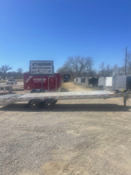 New 2024 TIMPTE 1424 8.5x24 Aluminum Deck Over Trailer