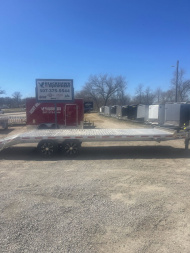 New 2024 TIMPTE 1424 8.5x24 Aluminum Deck Over Trailer
