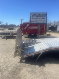 New 2024 TIMPTE 1424 8.5x24 Aluminum Deck Over Trailer