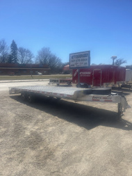New 2024 TIMPTE 1424 8.5x24 Aluminum Deck Over Trailer