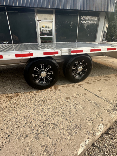 New TIMPTE 1424 8.5x24 Aluminum Deck Over Trailer