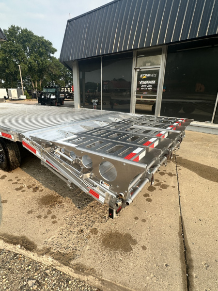 New TIMPTE 1424 8.5x24 Aluminum Deck Over Trailer
