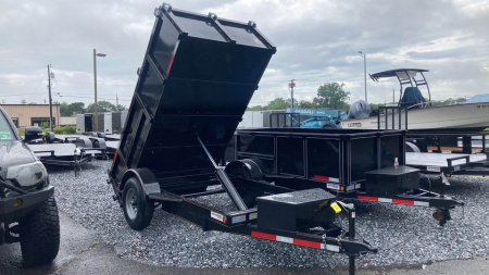 New 2025 P & T Trailers 5x10 Dump Trailer