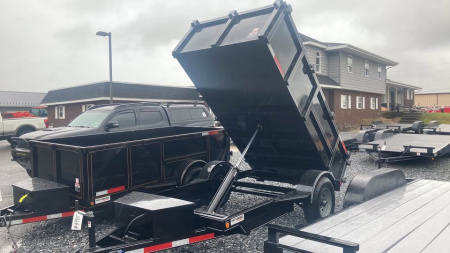 New 2025 P & T Trailers 5x10 Dump Trailer