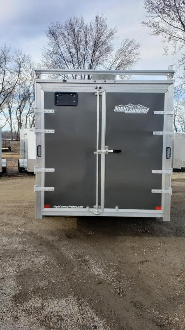New 2024 High Country 7x16 Ultimate Contractor Package All-Aluminum Cargo / Enclosed Trailer