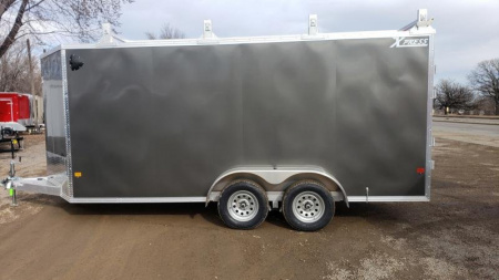 New 2024 High Country 7x16 Ultimate Contractor Package All-Aluminum Cargo / Enclosed Trailer