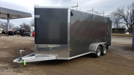 New 2024 High Country 7x16 Ultimate Contractor Package All-Aluminum Cargo / Enclosed Trailer