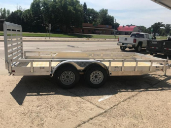 New 2024 Carry-On 6.4X16 Aluminum 7K Utility Trailer