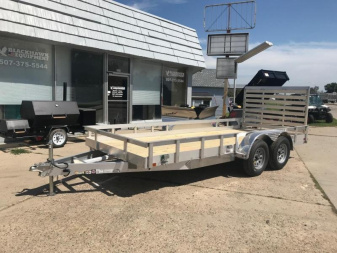 New 2024 Carry-On 6.4X16 Aluminum 7K Utility Trailer