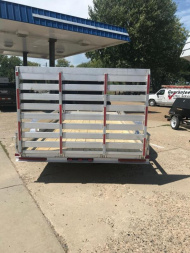 New 2024 CARRY-ON 6.4X16 7k Aluminum Utility Trailer Utility Trailer