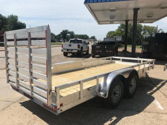 New 2024 CARRY-ON 6.4X16 7k Aluminum Utility Trailer Utility Trailer