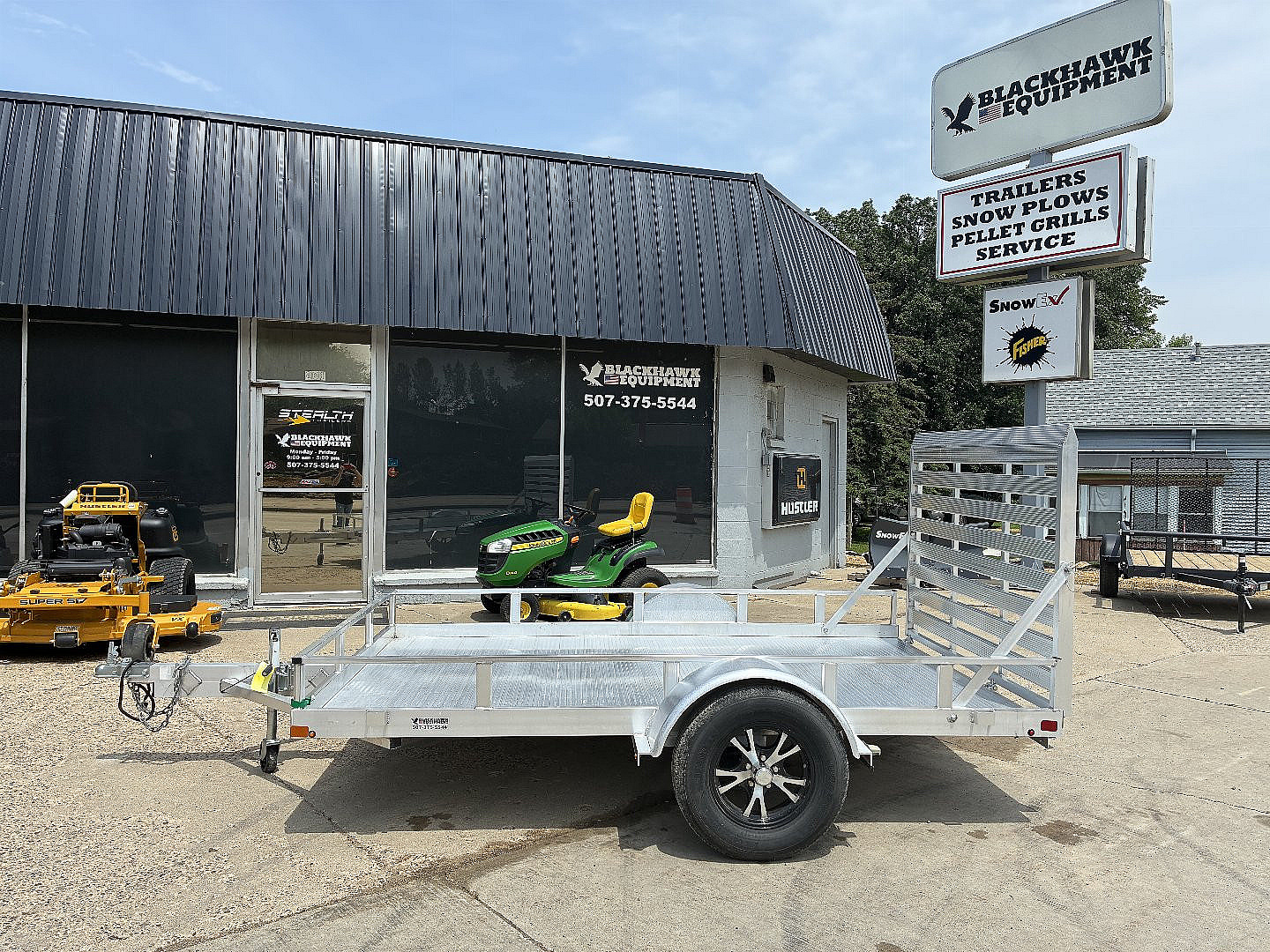 New 2024 Carry-On 6.5X10 All Aluminum Utility Trailer