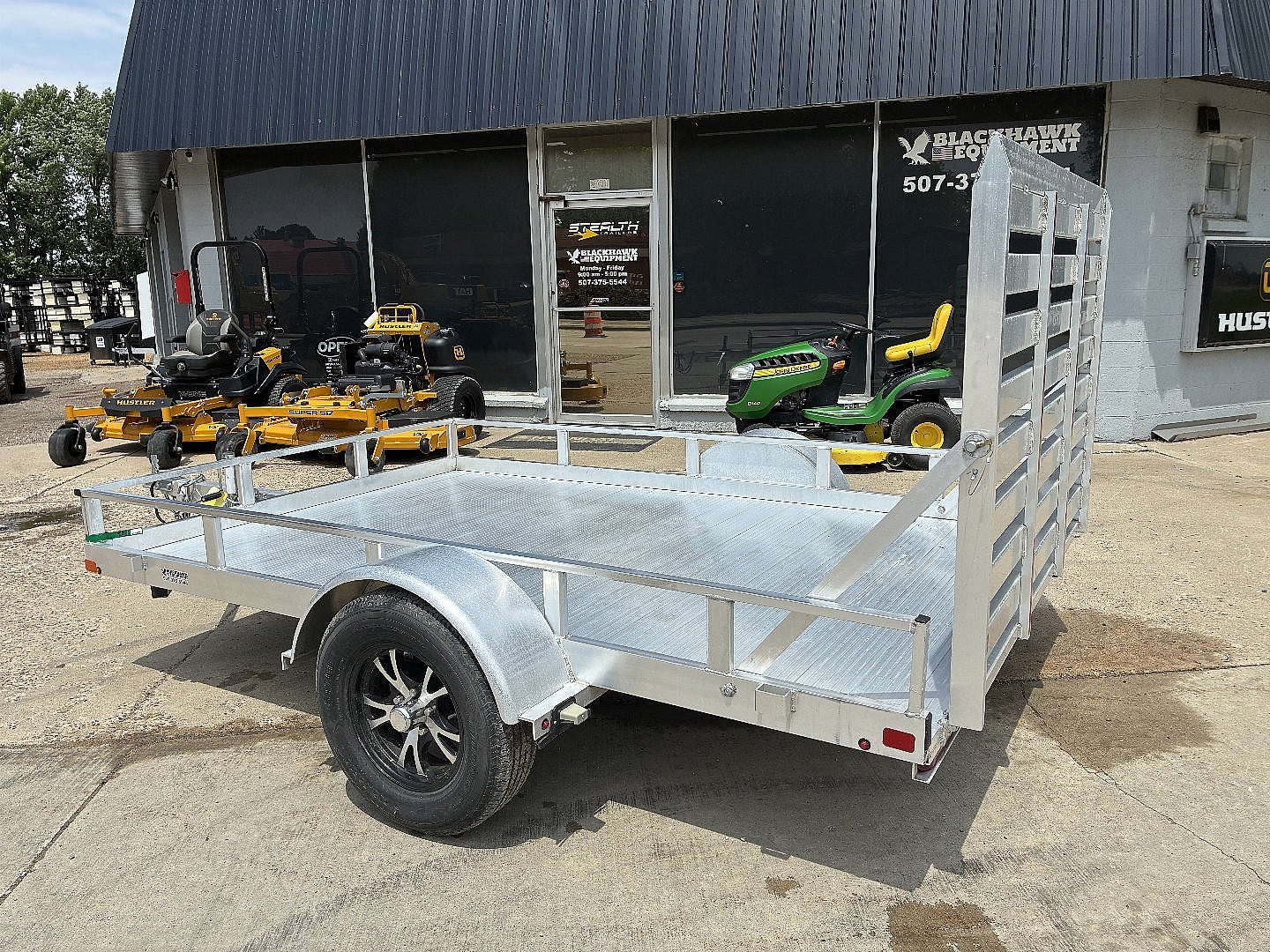 New 2024 Carry-On 6.5X10 All Aluminum Utility Trailer