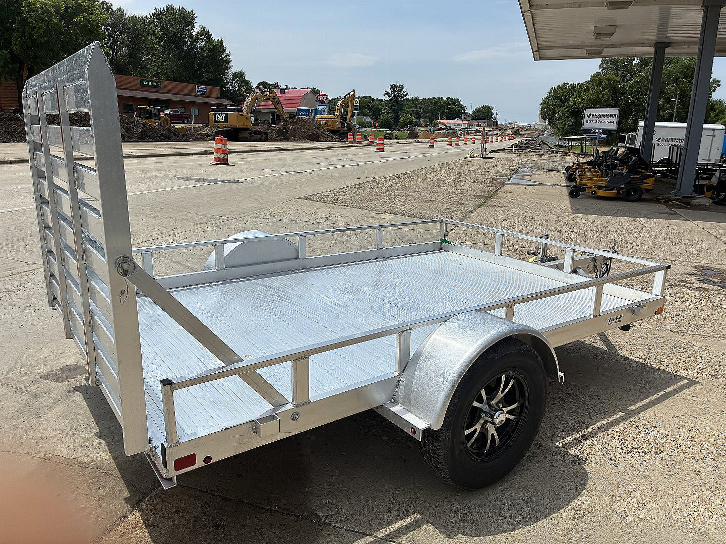 New 2024 Carry-On 6.5X10 All Aluminum Utility Trailer