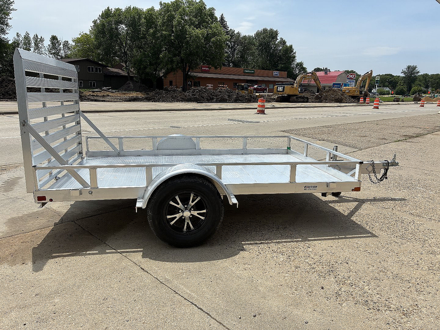 New 2024 Carry-On 6.5X10 All Aluminum Utility Trailer