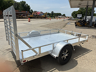 New 2024 Carry-On 6.5X10 All Aluminum Utility Trailer
