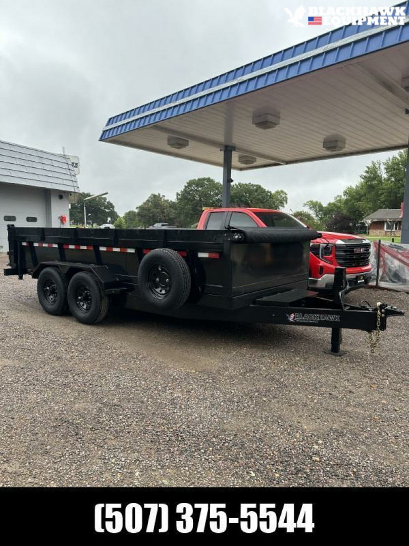 New 2024 OTHER 7x16 16k Blackhawk Edition Dump Trailer Dump Trailer