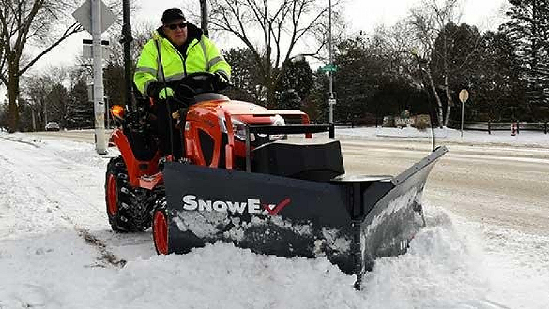 New 2026 SnowEx Heavy-Duty UTV Side-by-Side V-Plow Snow Plow