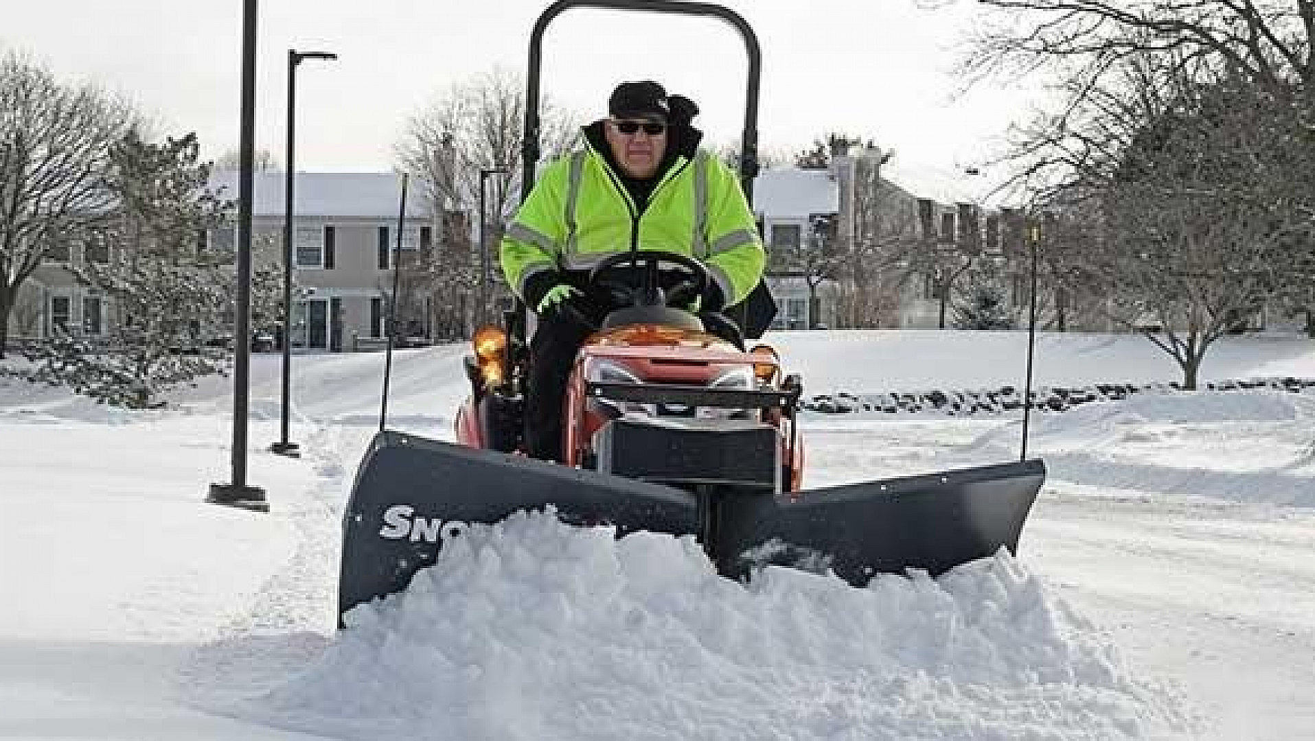 New 2026 SnowEx Heavy-Duty UTV Side-by-Side V-Plow Snow Plow